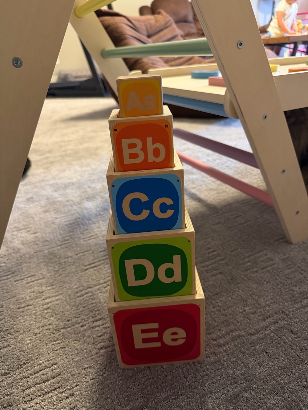 Hape Stacking Alphabet Blocks